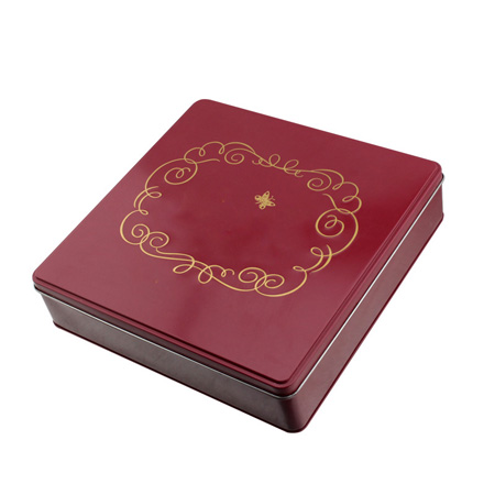 square metal storage boxes